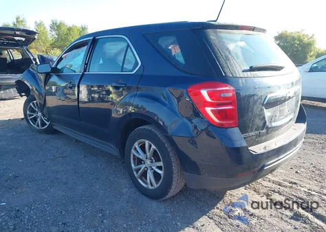 2017 Chevrolet Equinox Ls из США, поврежденный, VIN 2GNFLEEK4H6200172